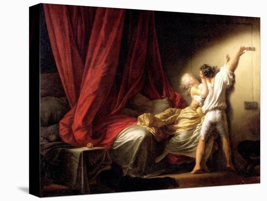 The Bolt, circa 1778-Jean-Honoré Fragonard-Premier Image Canvas