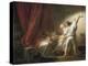 The Bolt-Jean-Honoré Fragonard-Stretched Canvas