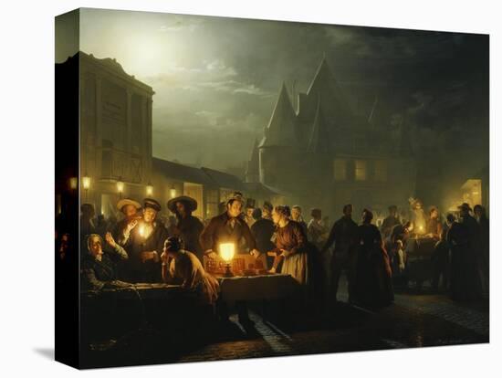 The Book Fair, 1852-Petrus van Schendel-Premier Image Canvas