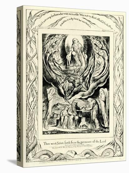 The Book of Job2:7 illustrated by William Blake-William Blake-Premier Image Canvas