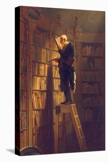 The Book Worm, about 1850-Carl Spitzweg-Premier Image Canvas