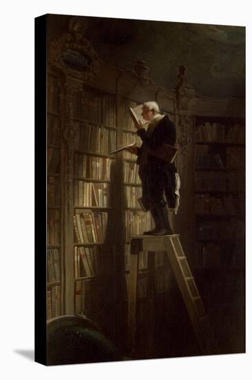 The Bookworm, c.1850-Carl Spitzweg-Premier Image Canvas
