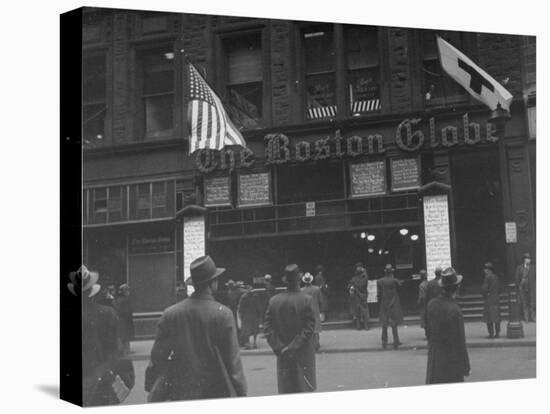 The Boston Globe Building-Walter Sanders-Premier Image Canvas