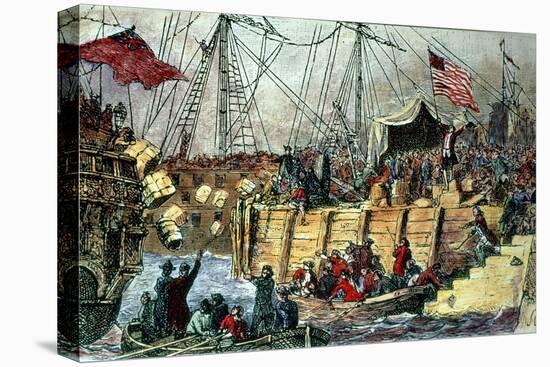 The Boston Tea Party-null-Premier Image Canvas