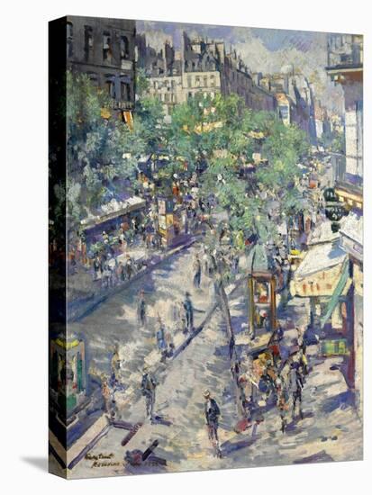 The Boulevard De Sébastopol in Paris, 1923-Konstantin Alexeyevich Korovin-Premier Image Canvas