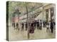 The Boulevard Montmartre and the Variety Theatre, circa 1886-Jean Béraud-Premier Image Canvas