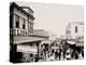 The Bowery, Looking East, Rockaway, N.Y.-null-Stretched Canvas