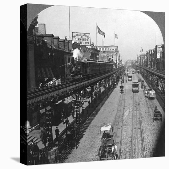 The Bowery, New York, USA, 1900-BL Singley-Premier Image Canvas