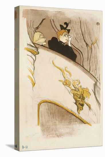 The Box of the Golden Mask, (Cover of a Programme for 'Le Missionaire'), 1894-Henri de Toulouse-Lautrec-Premier Image Canvas