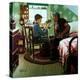 The Boy Who Put the World on Wheels (or The Inventor)-Norman Rockwell-Premier Image Canvas