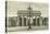 The Brandenburg Gate, Berlin, 1870-null-Premier Image Canvas