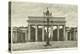 The Brandenburg Gate, Berlin, 1870-null-Premier Image Canvas