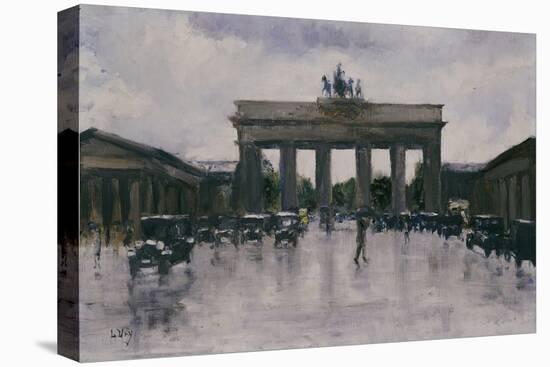 The Brandenburg Gate-Lesser Ury-Premier Image Canvas