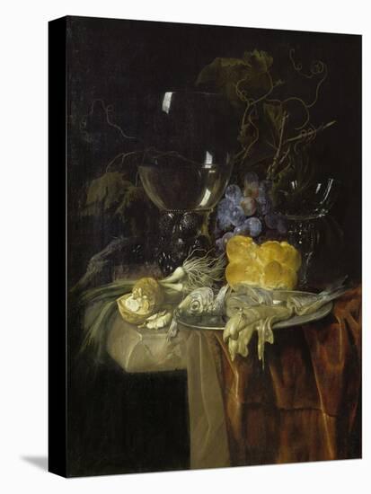 The Breakfast, 1679-Willem van Aelst-Premier Image Canvas