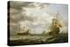 The Brederode off Hellevoetsluis, mid 17Th Century (Painting)-Simon Jacobsz Vlieger-Premier Image Canvas