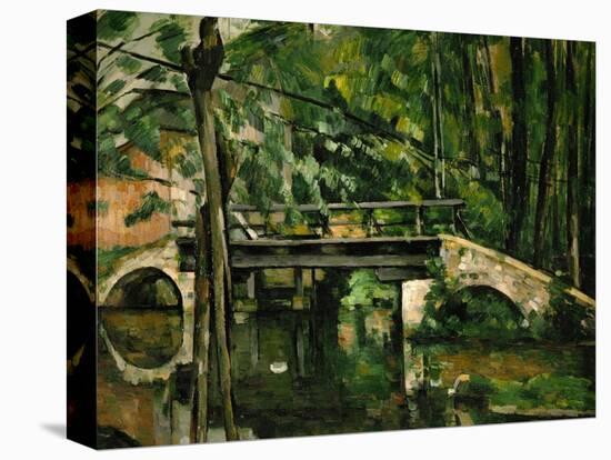 The Bridge at Maincy, Near Melun, 1879-Paul Cézanne-Premier Image Canvas