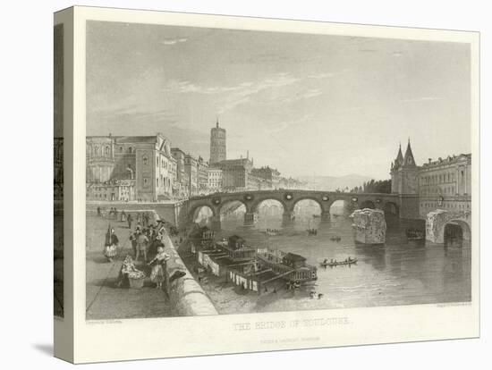 The Bridge of Toulouse-Alphonse Marie de Neuville-Premier Image Canvas