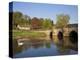 The Bridge Over the River Wye, Bakewell, Peak District National Park, Derbyshire, England, Uk-Neale Clarke-Premier Image Canvas