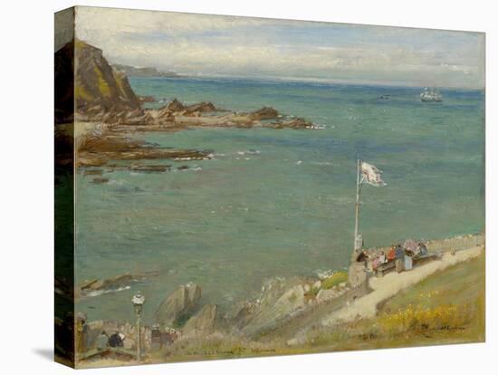 The Bristol Channel from Ilfracombe, 1890S (Oil on Panel)-Albert Goodwin-Premier Image Canvas