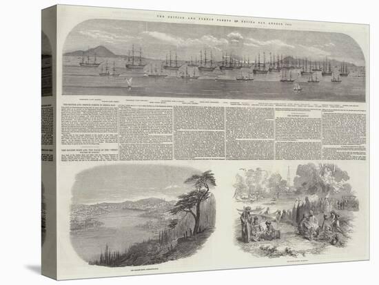 The British and French Fleets in Besika Bay, August, 1853-null-Premier Image Canvas