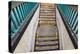 The Bronx, New York, USA. Stairs descending to the subway.-Emily Wilson-Premier Image Canvas