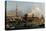 The Bucintoro at the Molo on Ascension Day-Canaletto-Premier Image Canvas