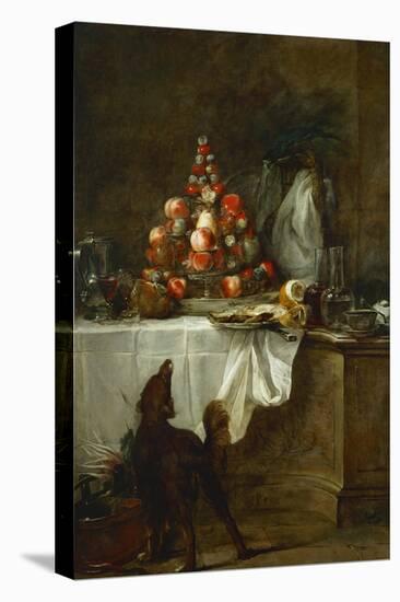 The Buffet, 1728-Jean-Baptiste Simeon Chardin-Premier Image Canvas