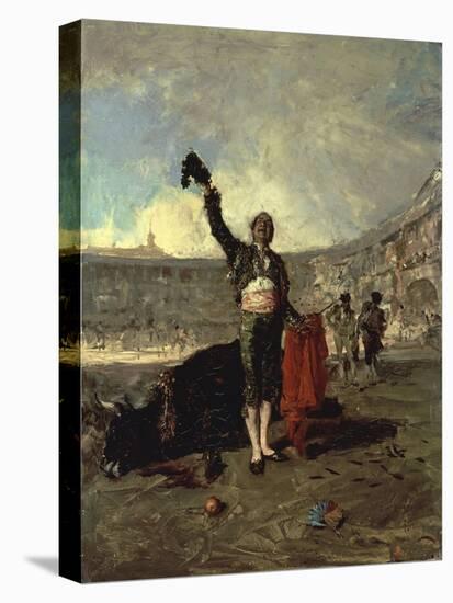 The Bull-Fighters Salute, 1869-Maria Fortuny-Premier Image Canvas