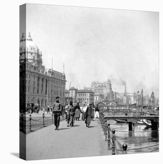 The Bund, Shanghai, China, Early 20th Century-J Dearden Holmes-Premier Image Canvas