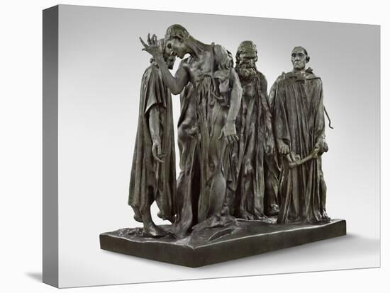The Burghers of Calais, Modeled 1884-95, Cast by Alexis Rudier (1874-1952) 1919-21 (Bronze)-Auguste Rodin-Premier Image Canvas