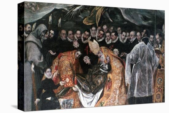 The Burial of Count Orgaz' (Detail), 1586-1588-El Greco-Premier Image Canvas