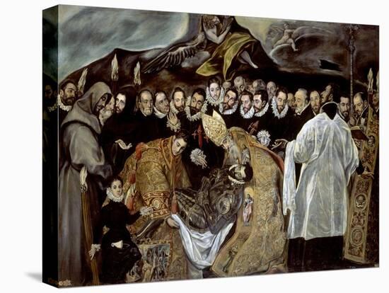 The Burial of the Count of Orgaz, 1586-1588-Jorge Manuel Theotocopuli-Premier Image Canvas
