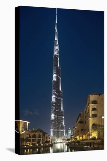 The Burj Khalifa (Armani Hotel) by Skidmore Owings, Merrill and Souk Al Bahar, Business Bay-Cahir Davitt-Premier Image Canvas