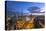 The Burj Khalifa Dubai, View across Sheikh Zayed Road and Financial Centre Road Interchange-Gavin Hellier-Premier Image Canvas