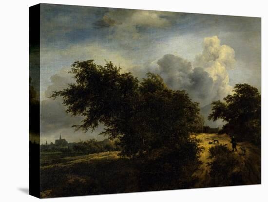 The Bush, Ca. 1650-82-Jacob van Ruisdael-Stretched Canvas