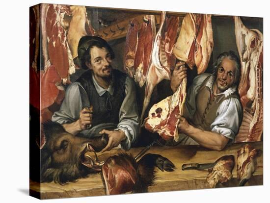The Butcher's-Bartolomeo Passarotti-Premier Image Canvas