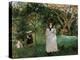 The Butterfly Hunt-Berthe Morisot-Premier Image Canvas