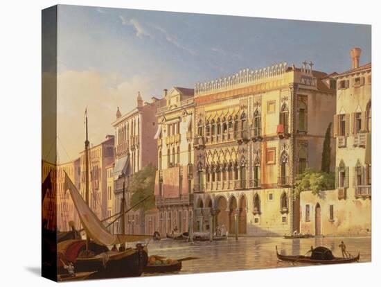 The Ca' D'Oro, Venice-Friedrich Nerly-Premier Image Canvas