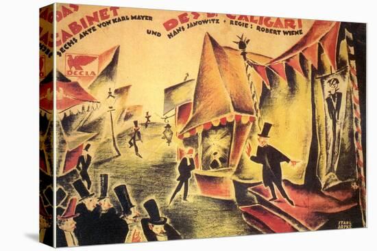 The Cabinet of Dr. Caligari, 1919-null-Stretched Canvas