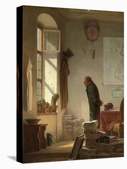 The Cactus Lover; Der Kaktusliebhaber, C.1860-Carl Spitzweg-Premier Image Canvas