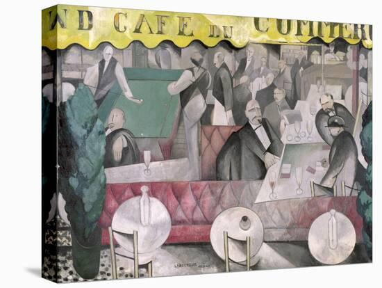 The Cafe Du Commerce-Jean-Emile Laboureur-Premier Image Canvas