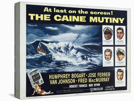 The Caine Mutiny, 1954, Directed by Edward Dmytryk-null-Premier Image Canvas