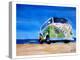 The California Dreaming Surf Bus-M Bleichner-Stretched Canvas