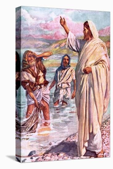 The Call of Andrew and Peter-Harold Copping-Premier Image Canvas