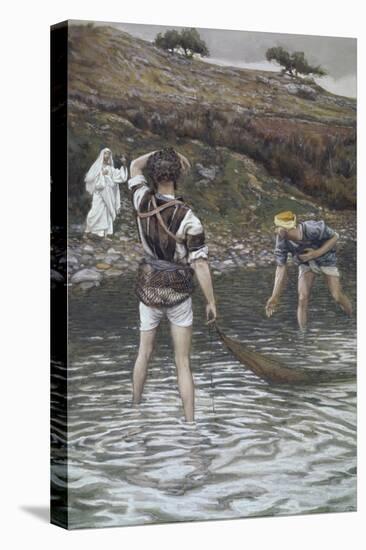 The Calling of Peter and Andrew-James Tissot-Premier Image Canvas