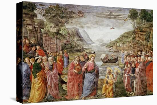 The Calling of Ss. Peter and Andrew, 1481-Domenico Ghirlandaio-Premier Image Canvas