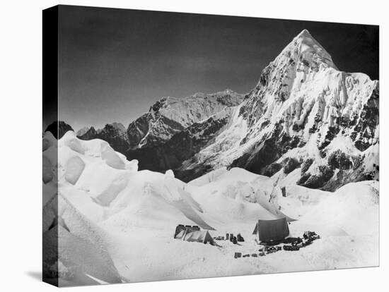 The Camp 2 of the Swiss Expedition-null-Premier Image Canvas