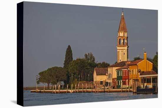 The Campanile Di Mazzorbo at Sunset on Isola Mazzorbo, Vencie, Veneto, Italy.-Cahir Davitt-Premier Image Canvas