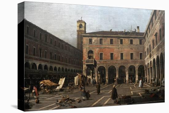 The Campo Di Rialto, 1758-1763-Canaletto-Premier Image Canvas