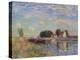 The Canal at Saint-Mammes, 1885 (Oil on Canvas)-Alfred Sisley-Premier Image Canvas